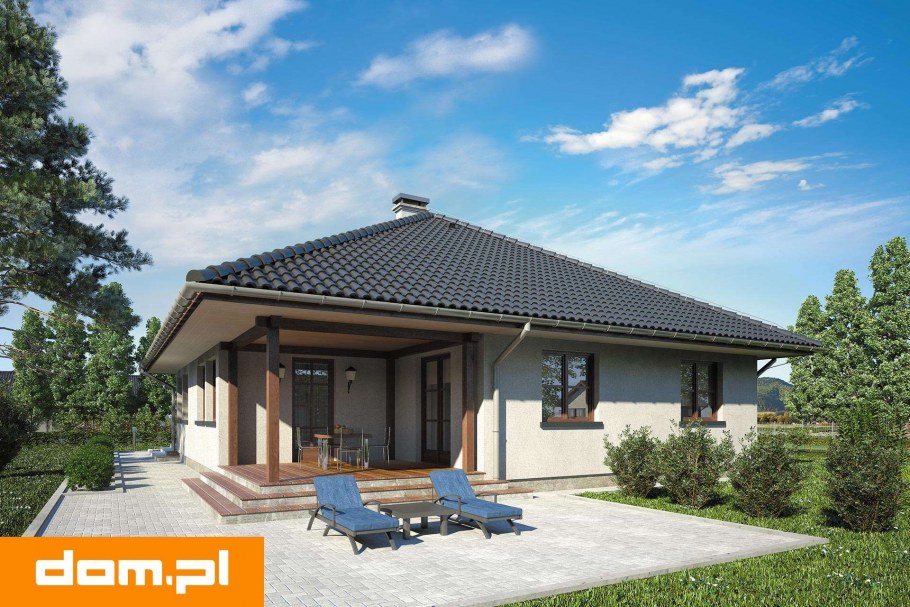 Одноэтажные дома в Чехии красивые