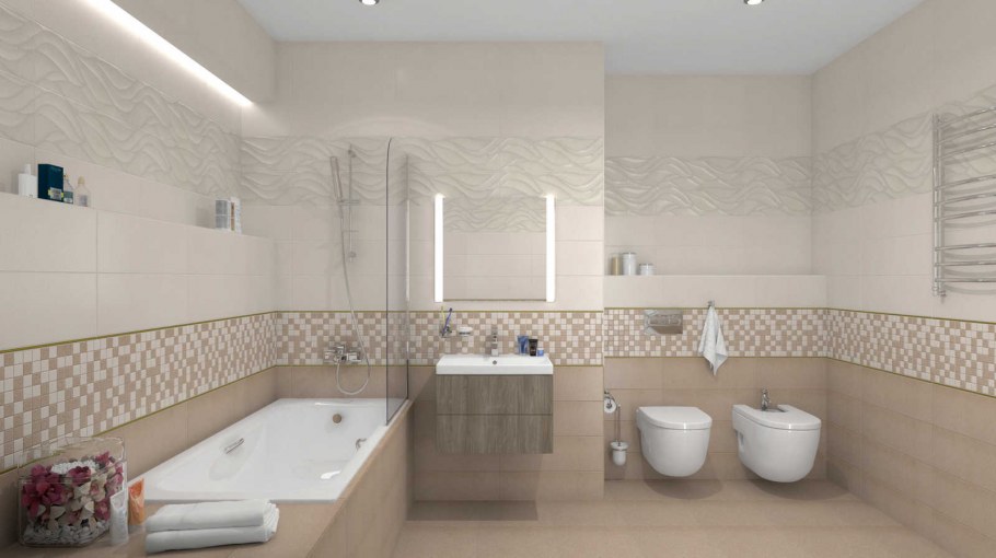 Плитка Vega бежевый Ceramica Classic