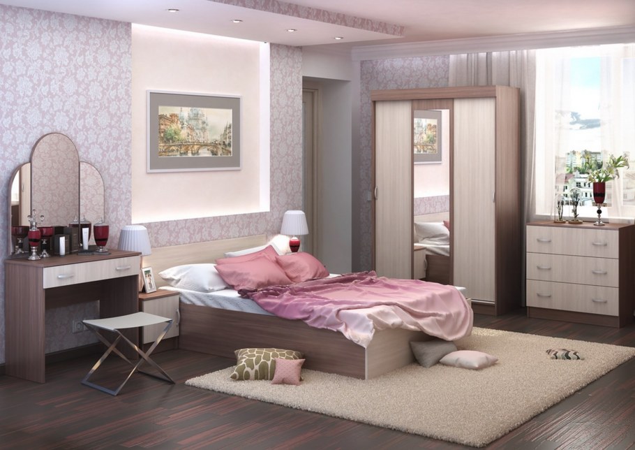 Спальня Бася Стендмебель