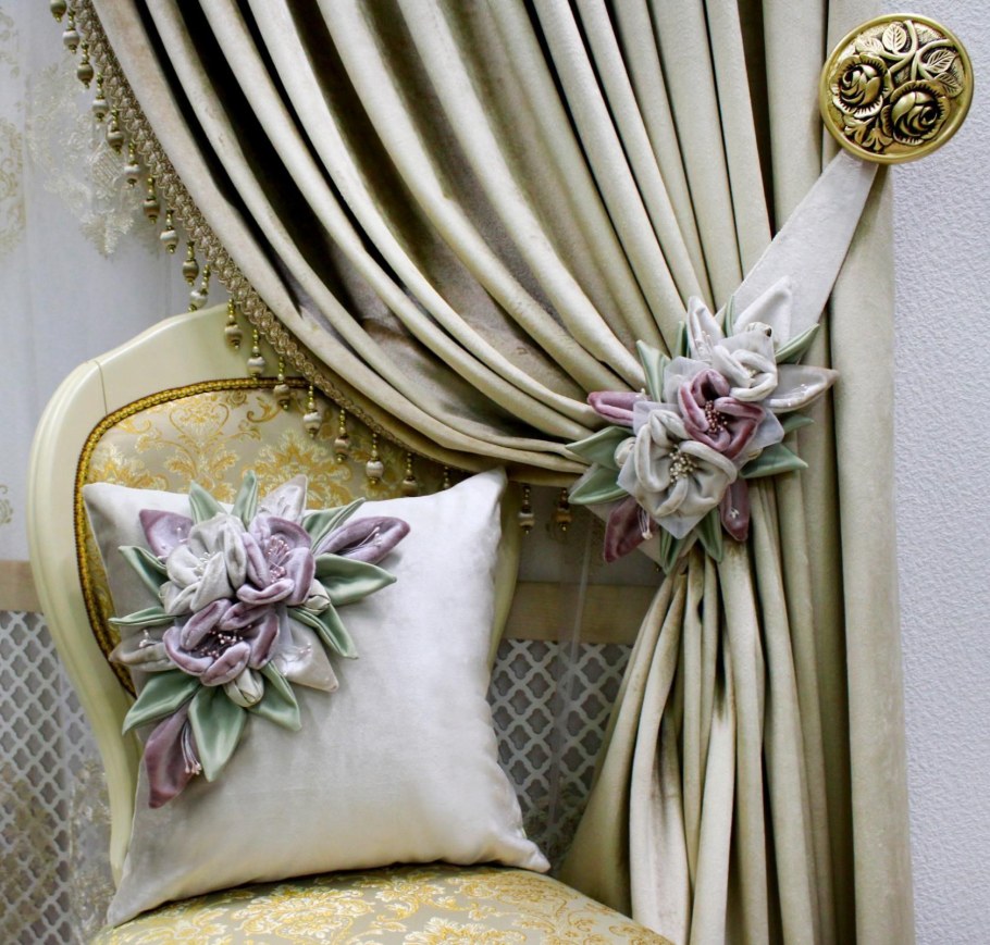 Красивые подхваты для штор