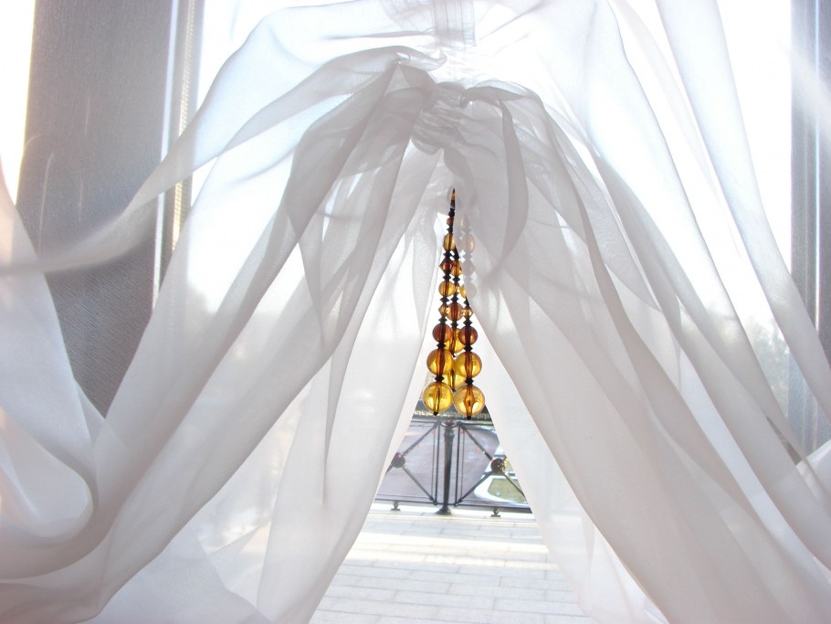 Драпировка тюли на окнах