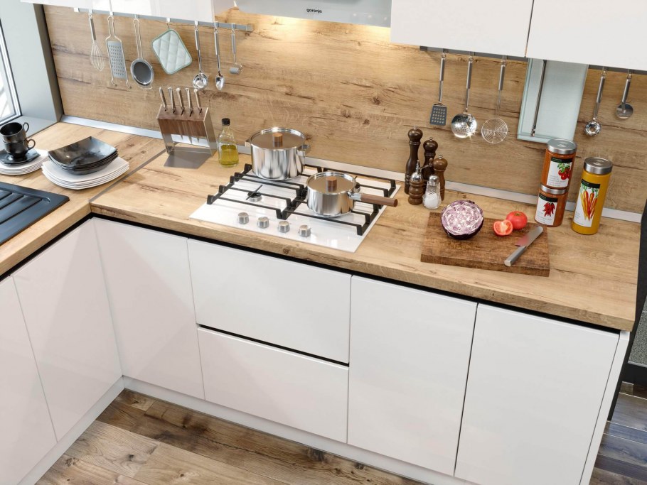 Кухня с кубами