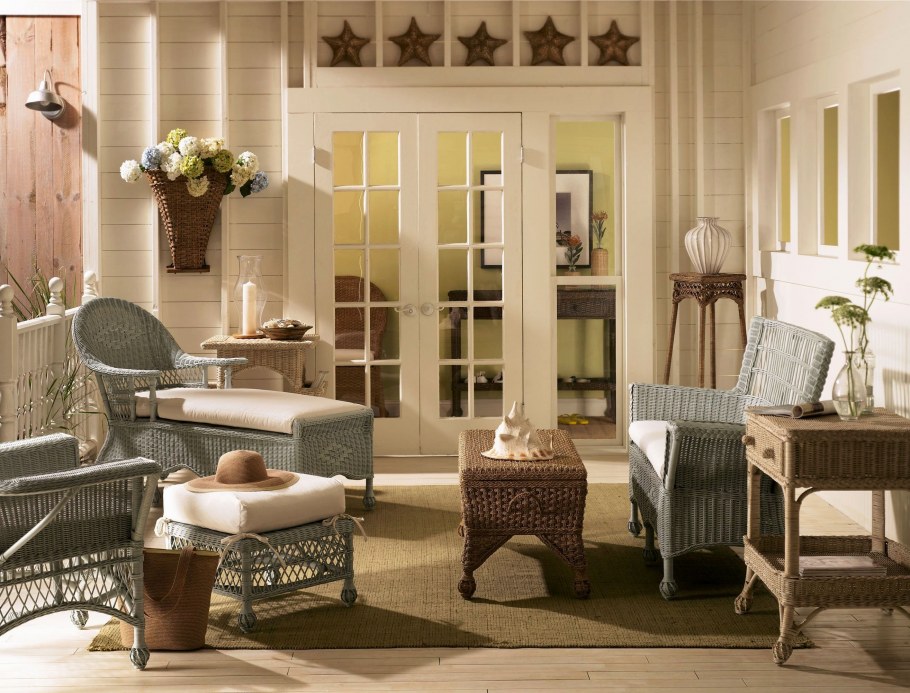 Ротанг и стиль Прованс