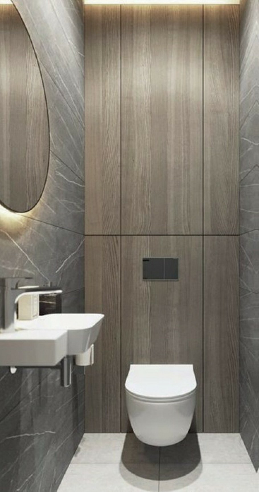 Туалет в современном стиле