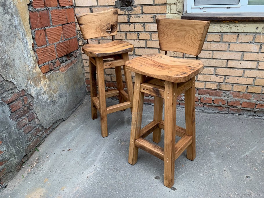 Табурет барный Омега 2 (Кайман коричневый)