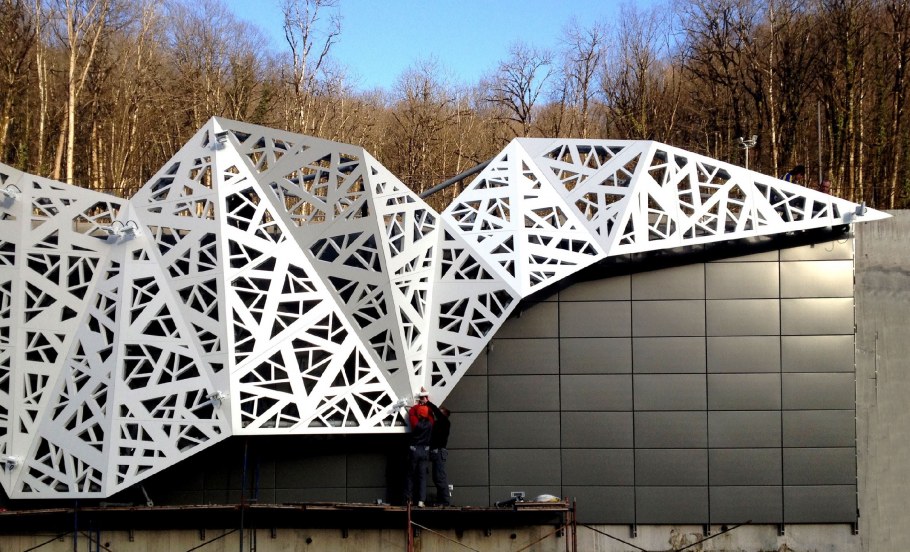 Металлические конструкции в архитектуре