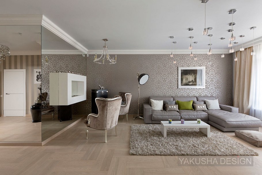 Дизайнер интерьера Шевелева гостинная