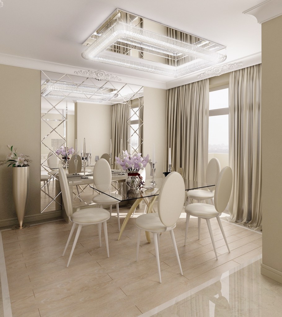 Зеркальная планировка квартиры