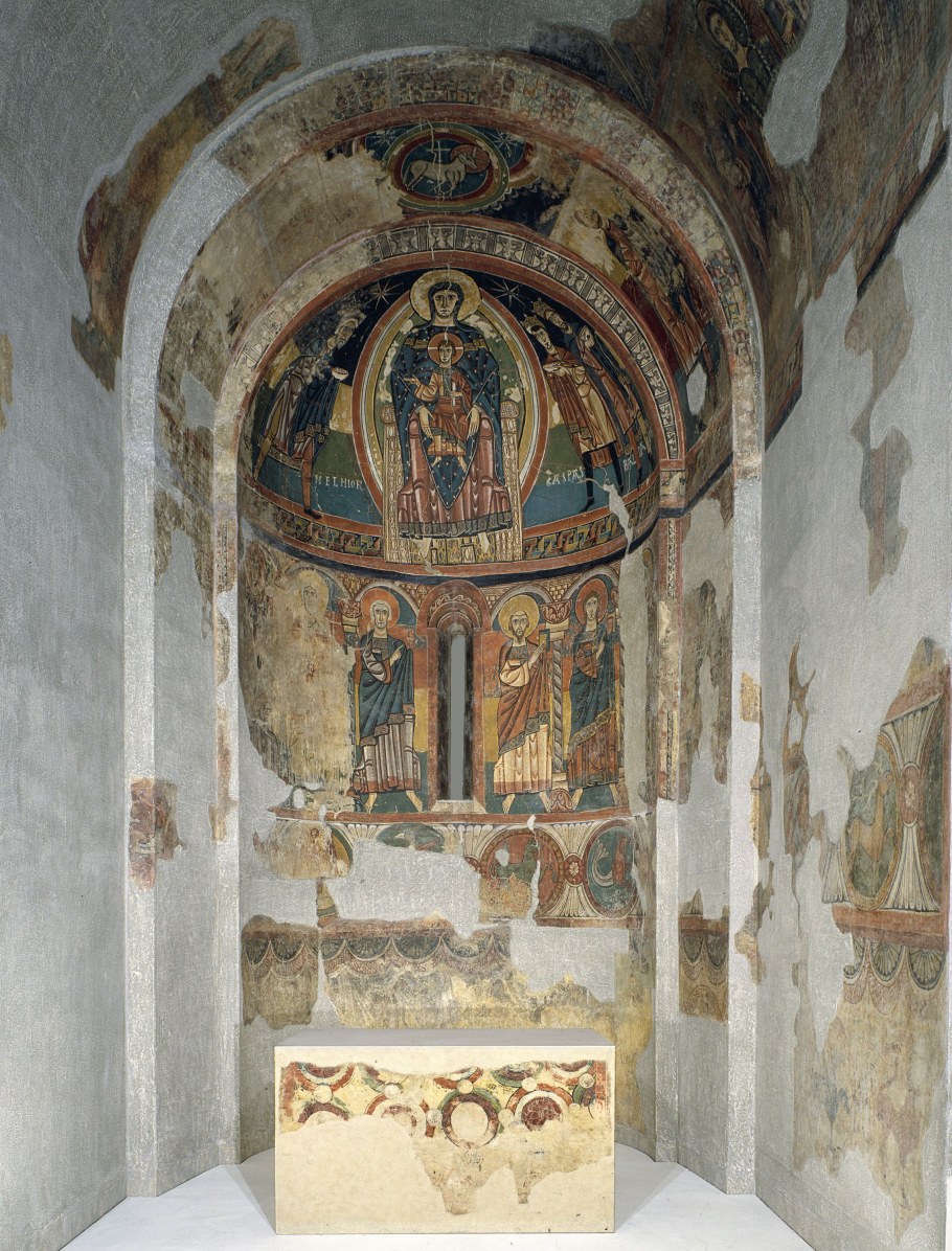 Фрески монастырских церквей Санта-Мария-де-Игасель (Испания)