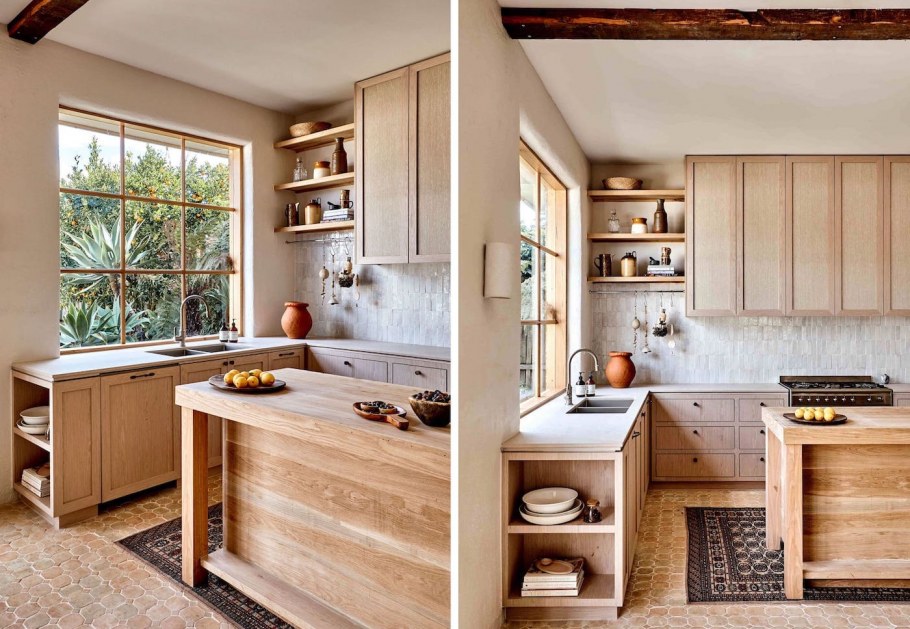 Интерьер маленькой кухни