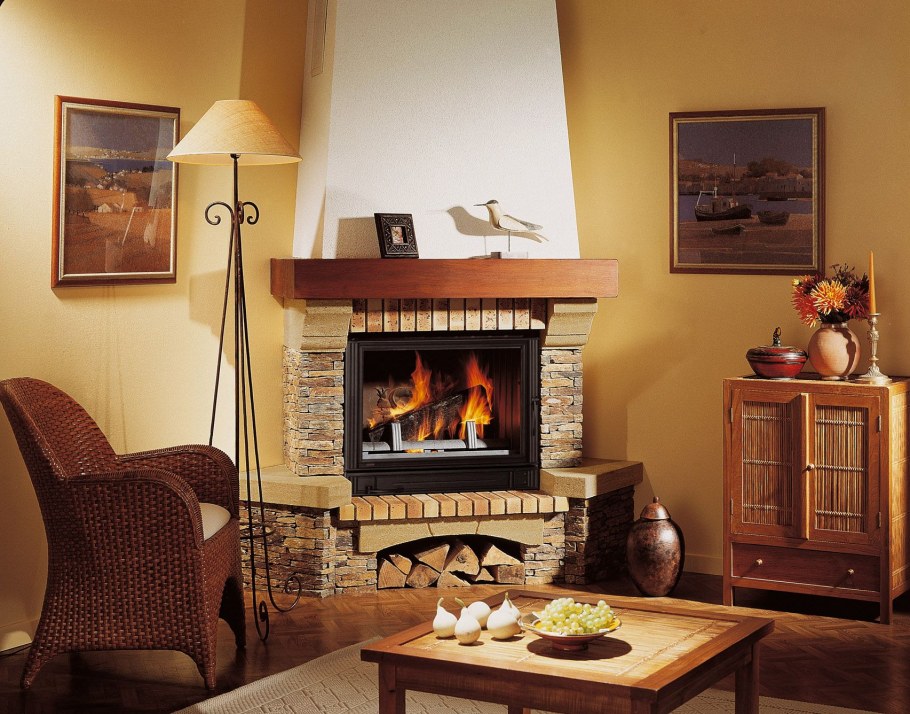 Дровяная топка Richard le Droff fb 962 ELN B