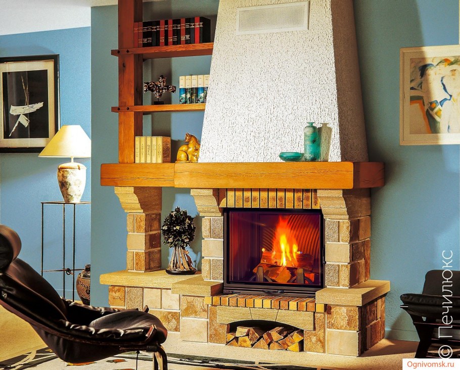 Дровяная топка Richard le Droff fb 803 el