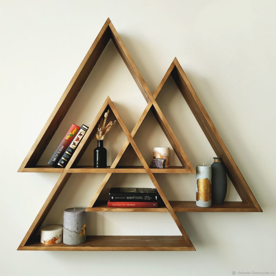 Треугольные полочки