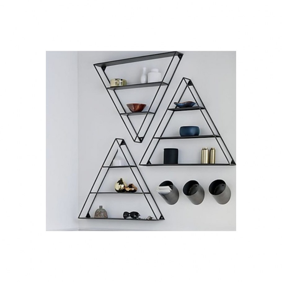 Треугольные деревянные полки