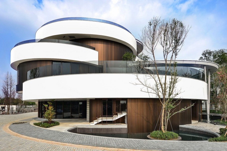 Современные фасады зданий