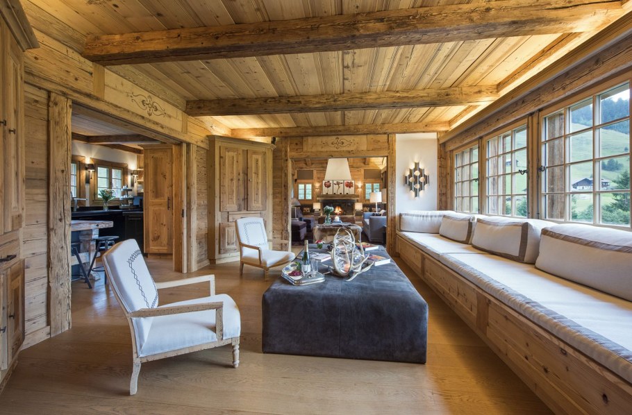 Gstaad Швейцария дома Шале