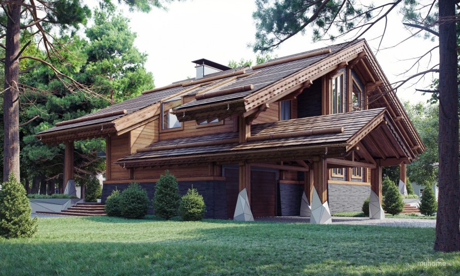 Деревянный забор