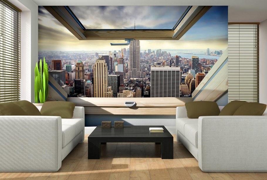 Фотообои с изображением города