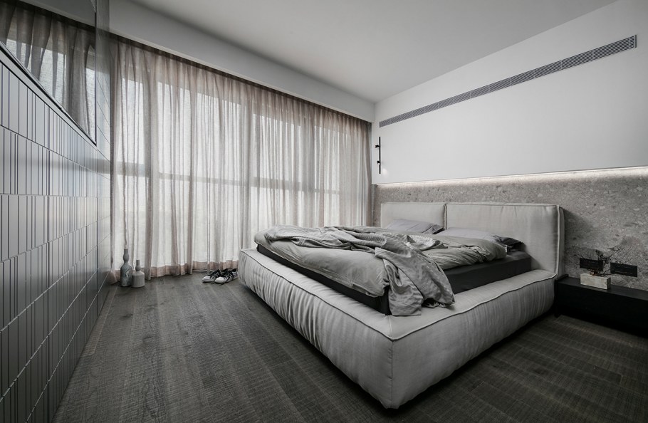 Квартира в серых тонах Минимализм