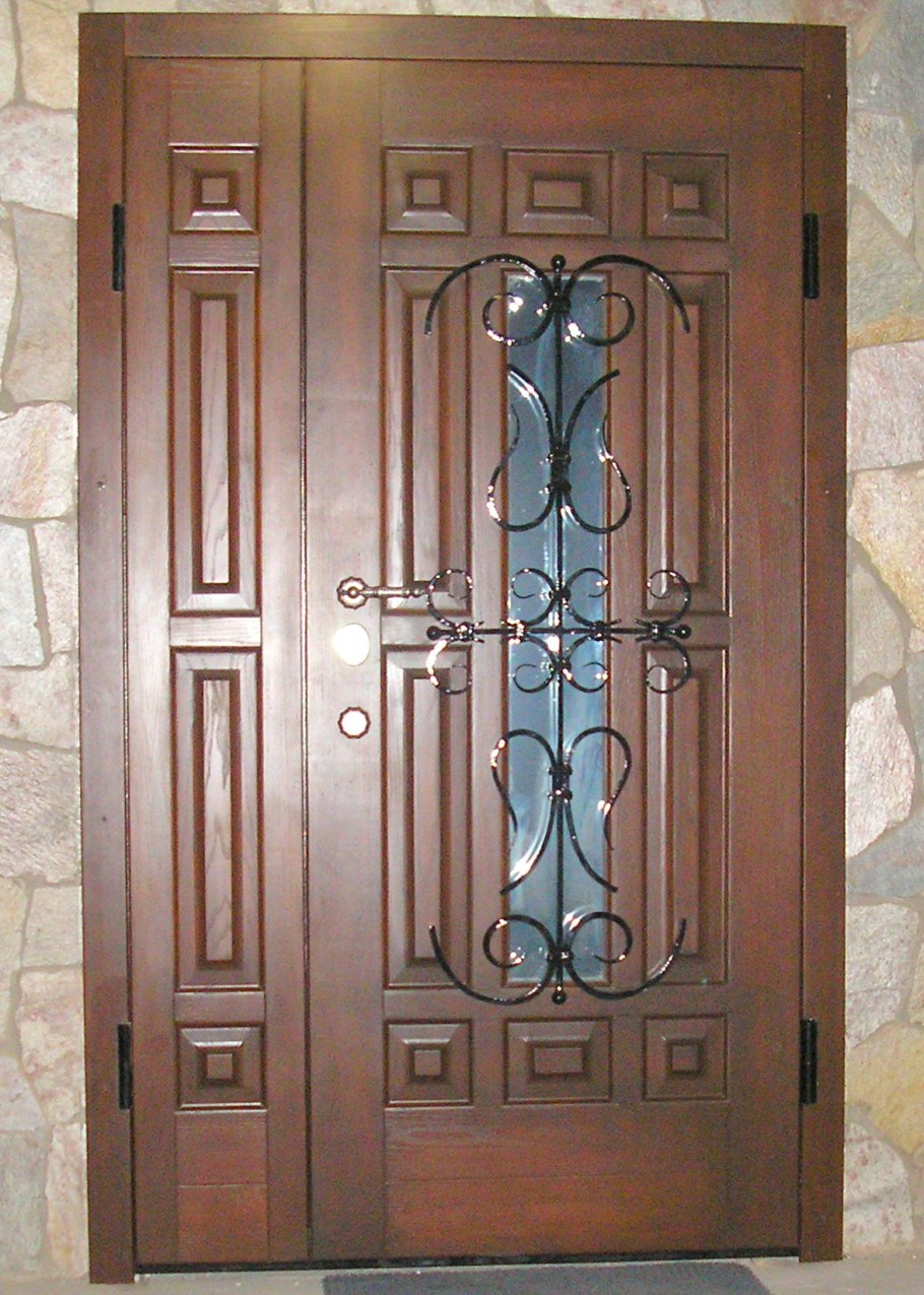 Откосы для входных дверей венге