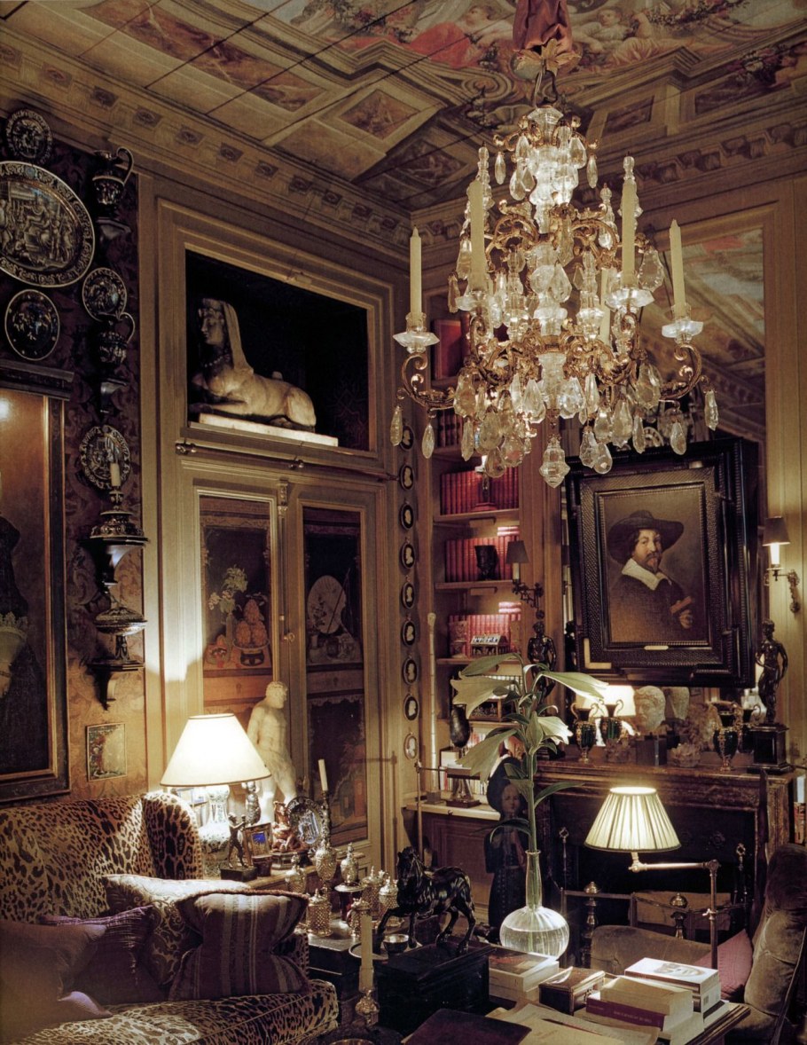 Квартира Ив сен Лорана в Париже