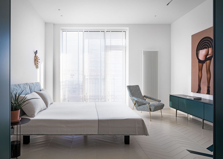 Аскетичная спальня