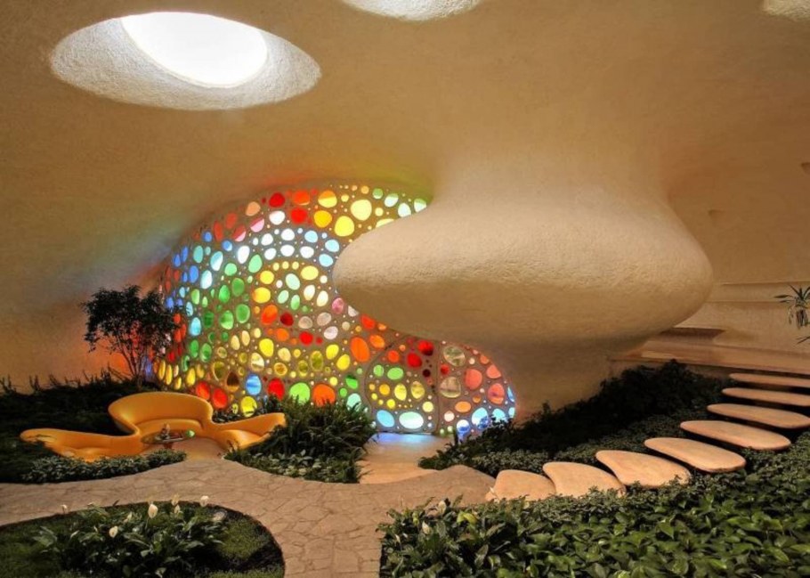 Архитектор Хавьер Сеносиан дом-Ракушка Наутилус