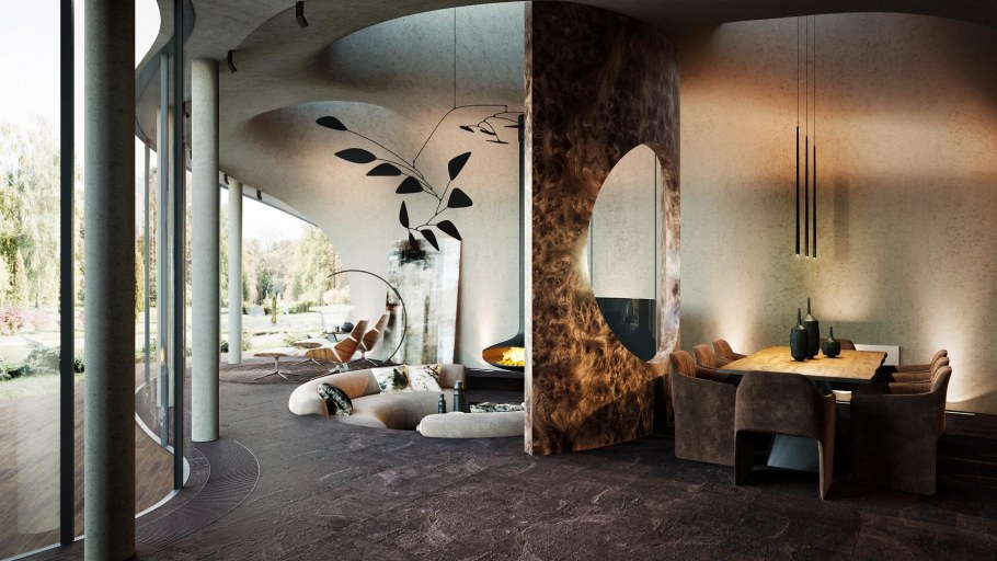 Внутреннее убранство современного дома