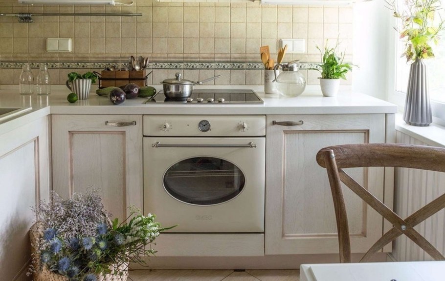 Планировка кухни со стиральной машиной