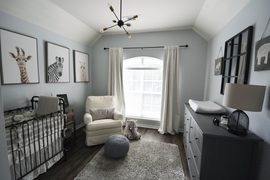 Синяя спальня для подростка