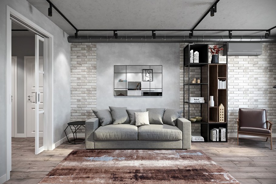 Скандинавский интерьер мидсенчури