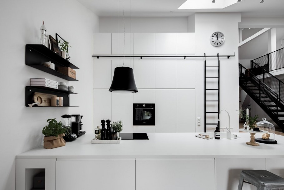 Лофт Блэк Вайт