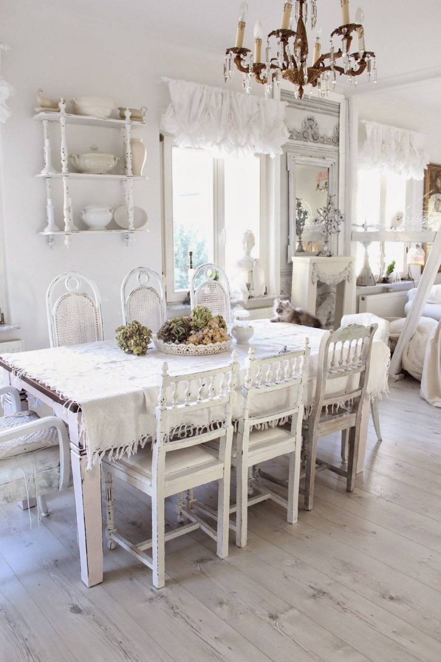 Кухня икеа шебби Шик