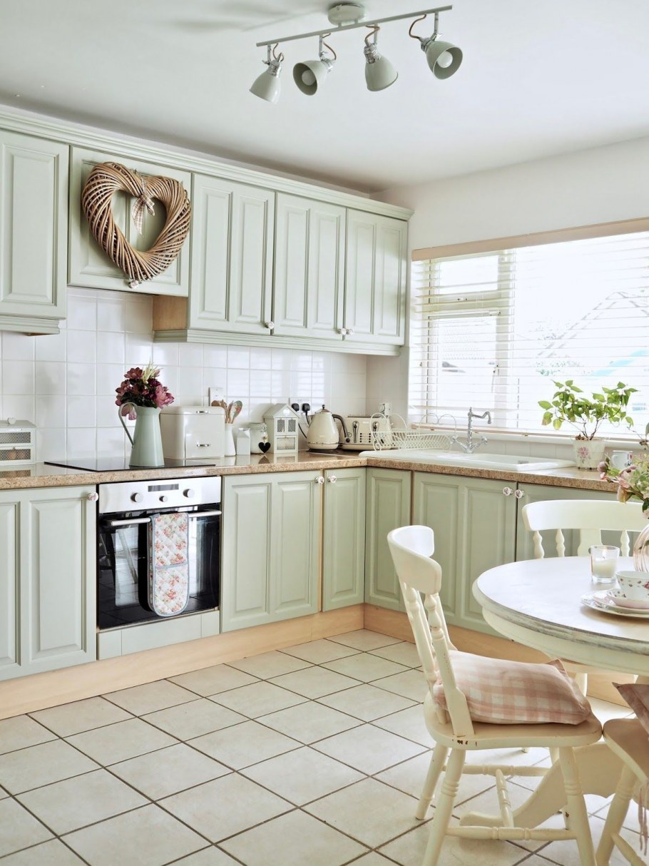 Кухня икеа шебби Шик