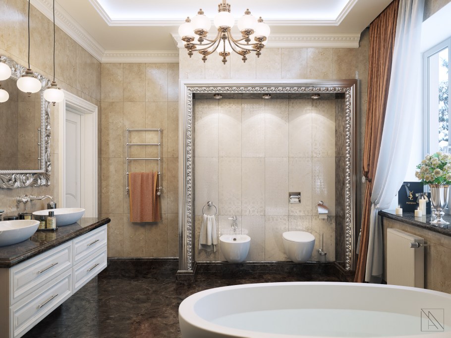 Отдельностоящая ванна Неоклассика