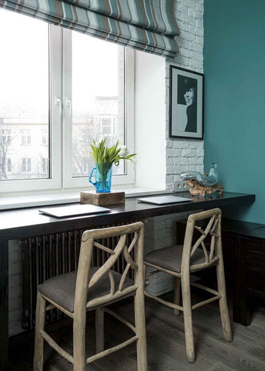 П образные кухни с барной стойкой