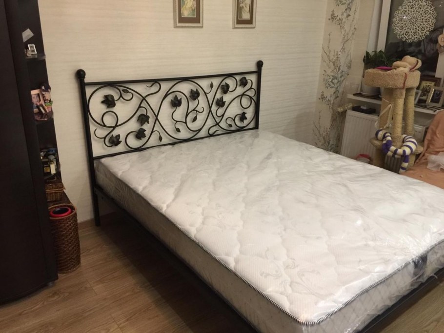Кованые кровати двухспалки