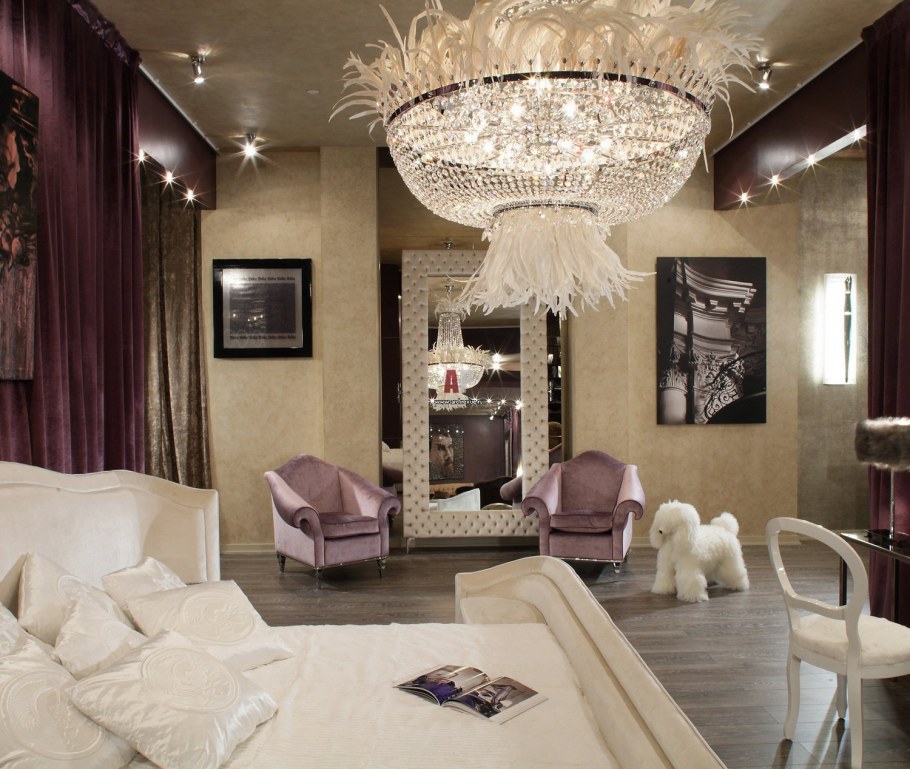 Стиль гламур в интерьере