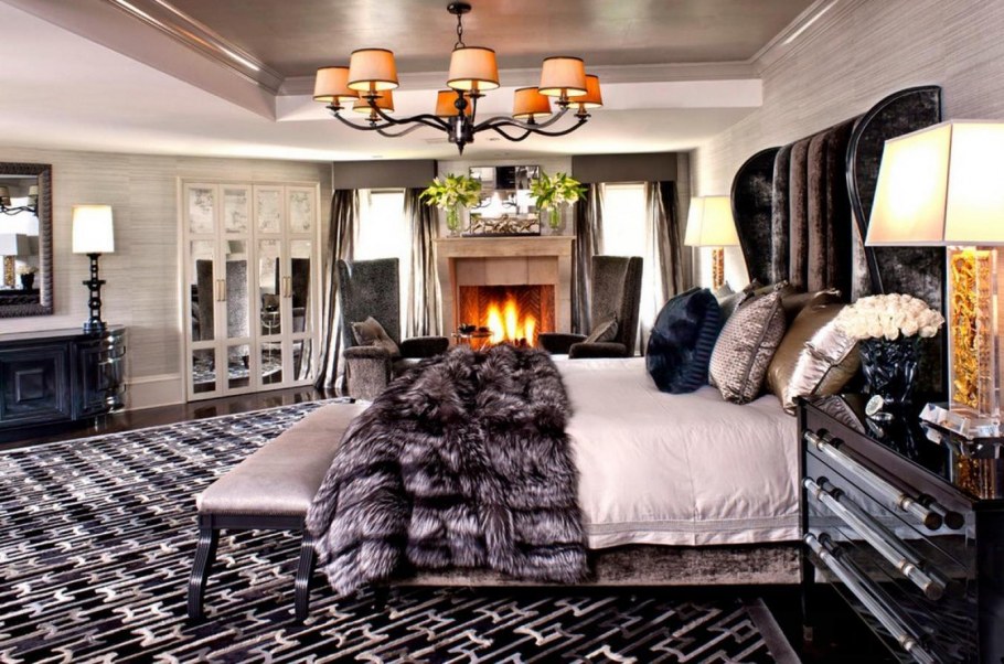 Спальня Крис Дженнер