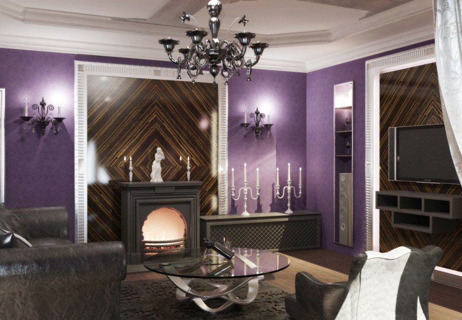 Стиль гламур в интерьере 1920 г