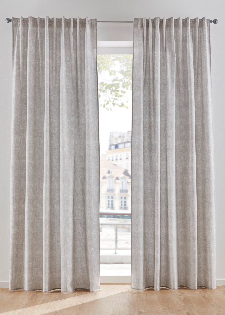 Штора на люверсеой ленте