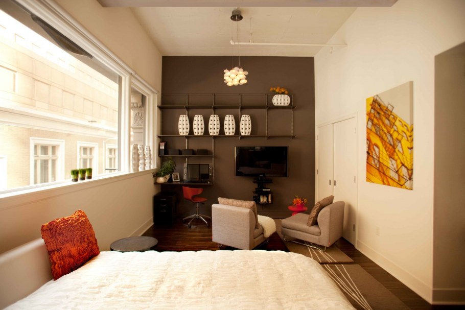 Интерьер маленькой однушки