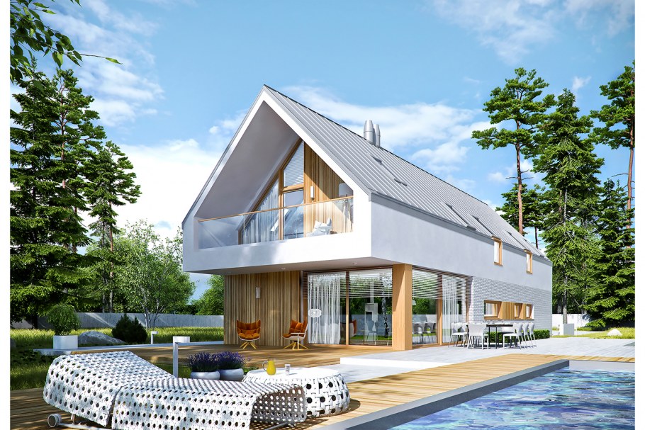 Дом в стиле Скандинавии