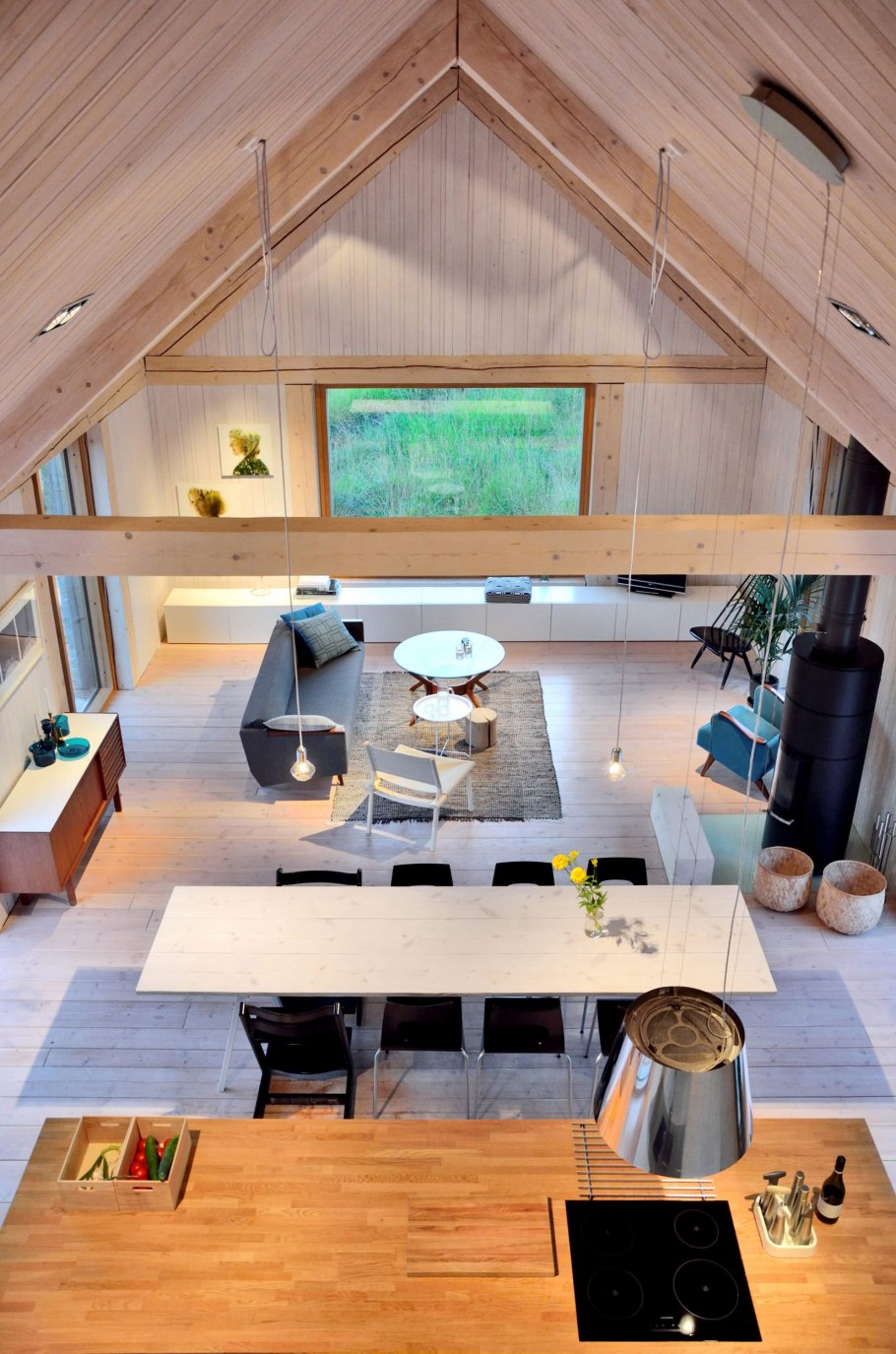 Финский домик изнутри