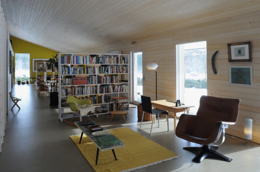 Финский дом-студия интерьер