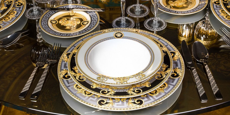 Итальянская посуда Версаче