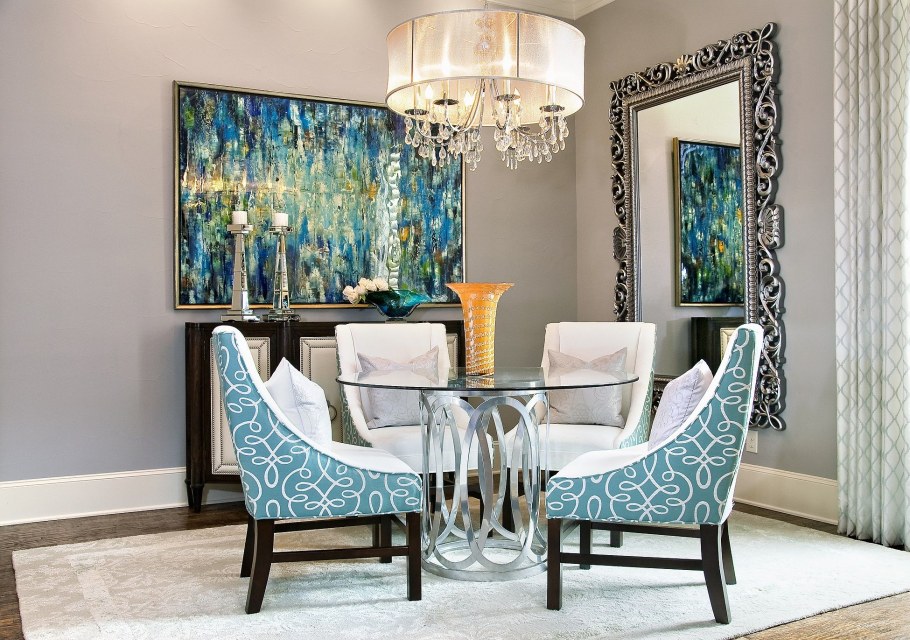 Pattern Dining Room