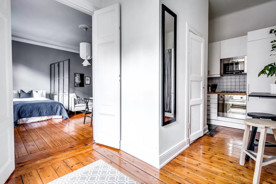 Однушка в скандинавском стиле 43кв