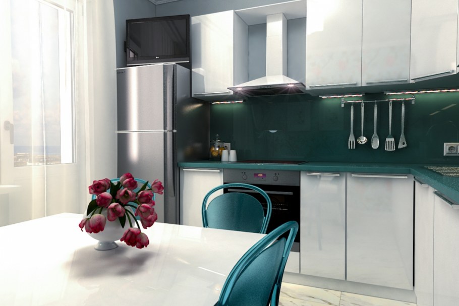 Отделка кухни в квартире