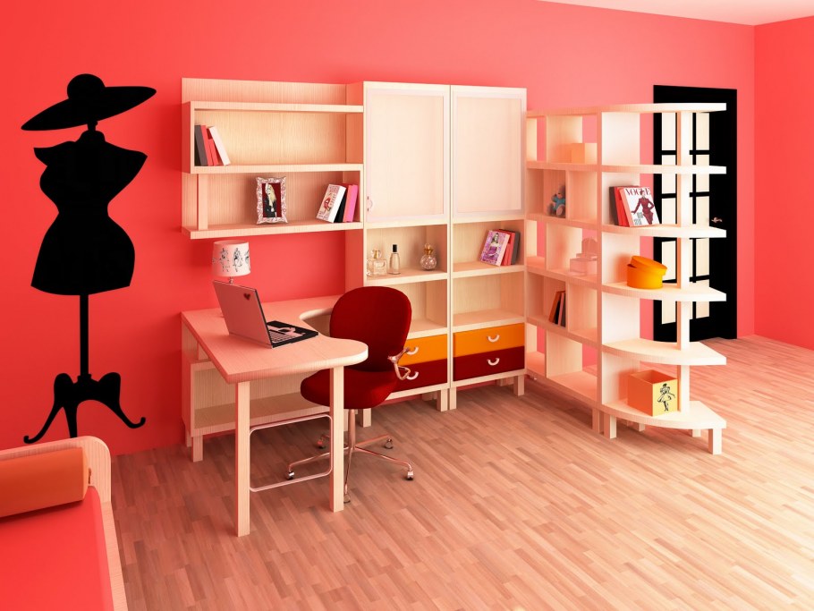 Рабочий уголок для подростка